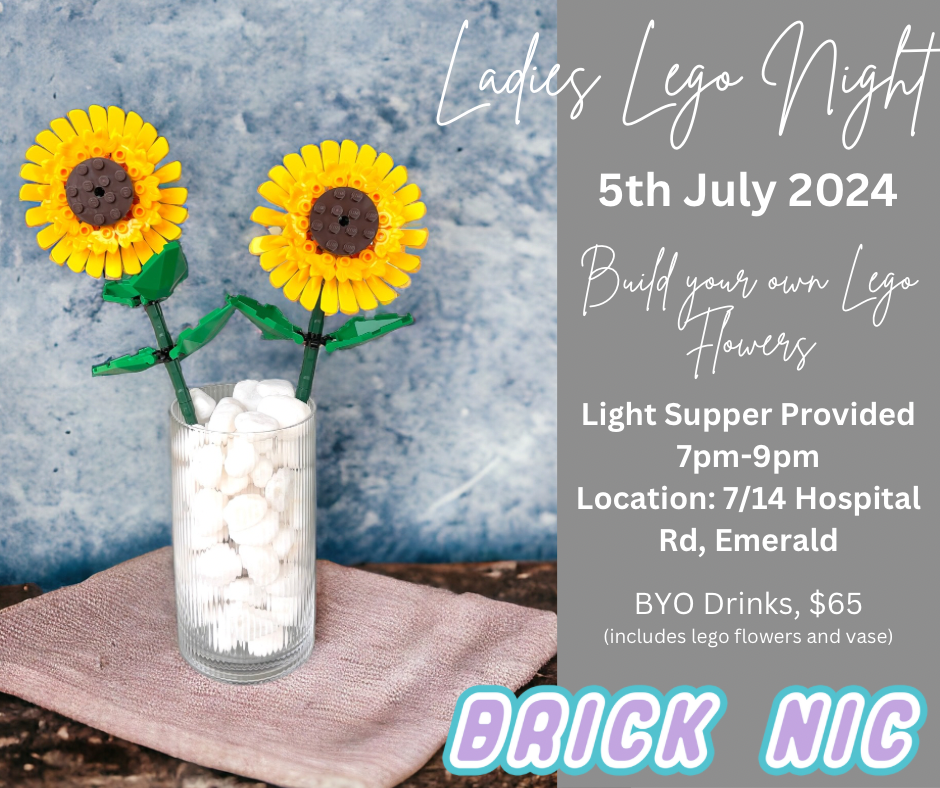 Ladies Lego Flower Night - TBA 2024 - Emerald