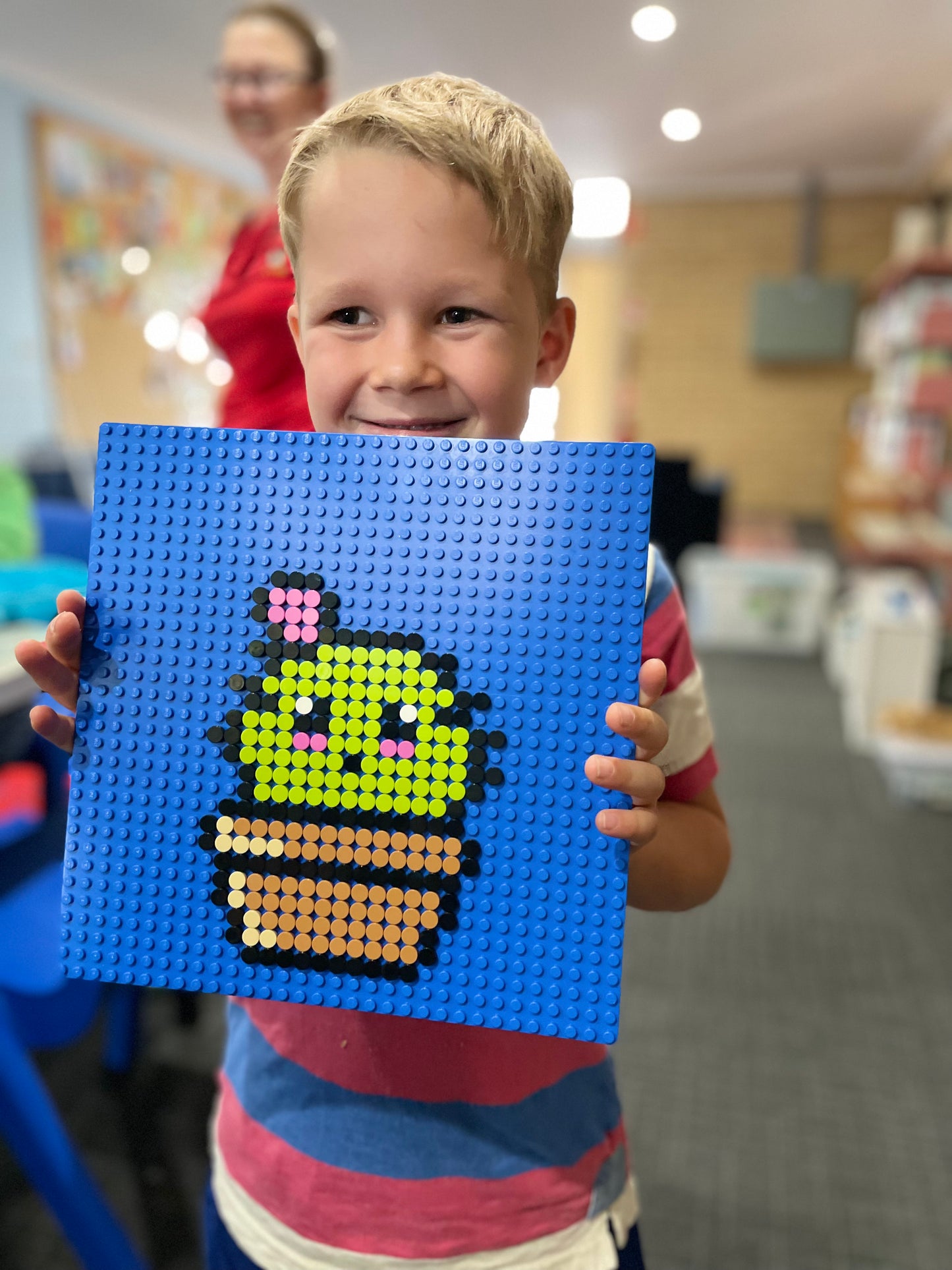 Create Your Own Lego Character Mosaic