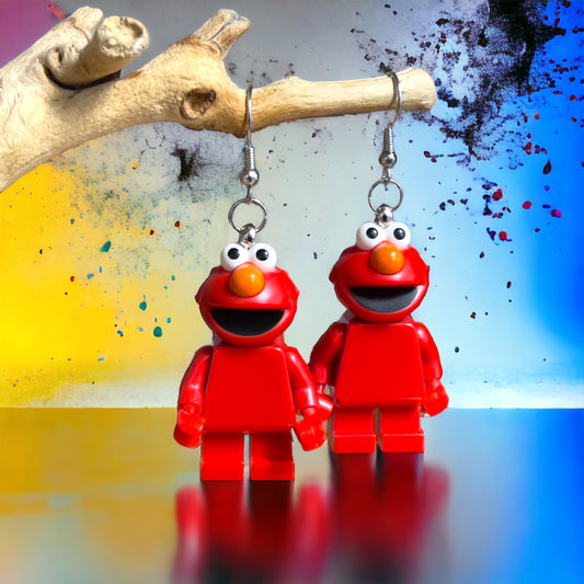 Brick Nic Lego Elmo Earring Set