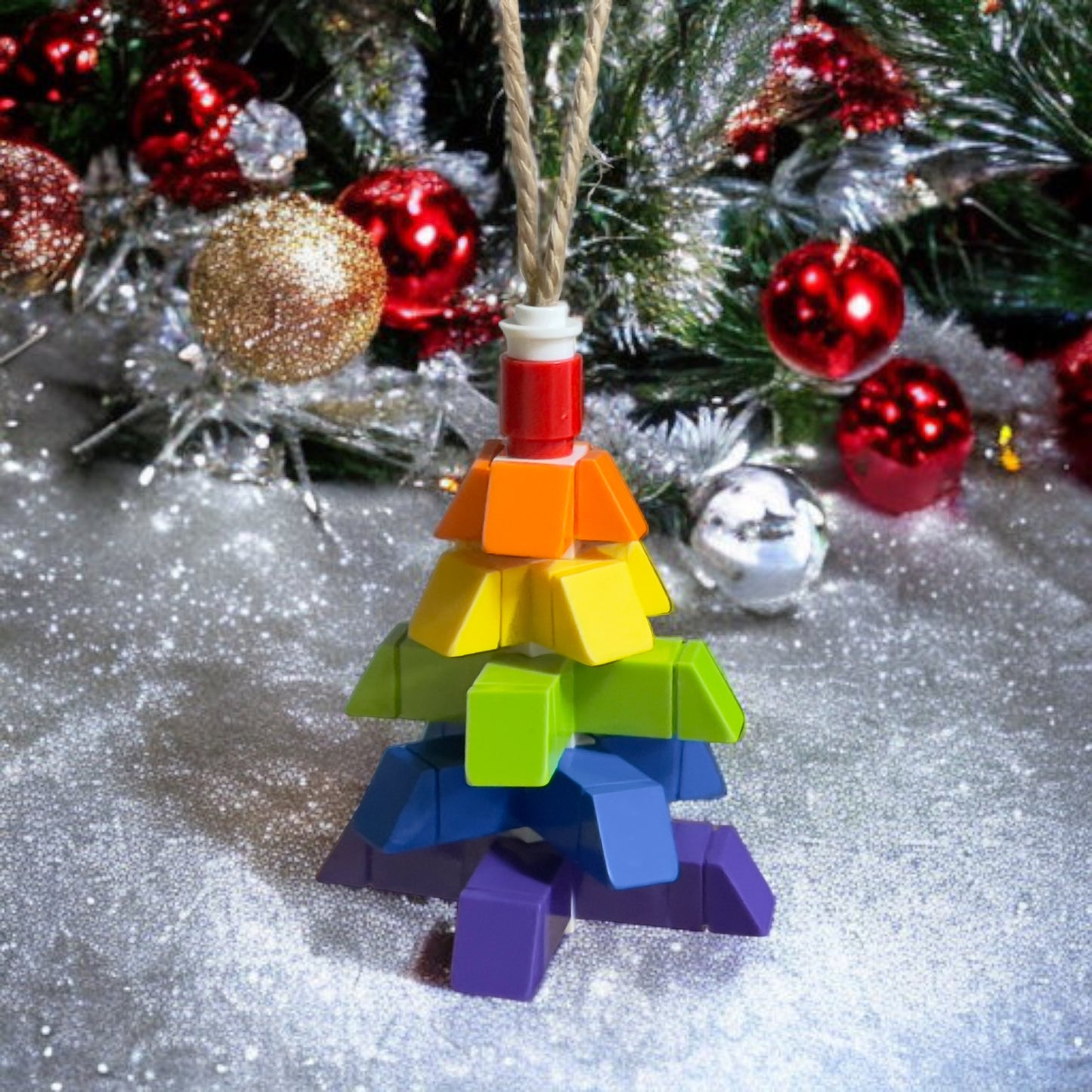 Brick Nic Lego Christmas Tree Tree Ornaments