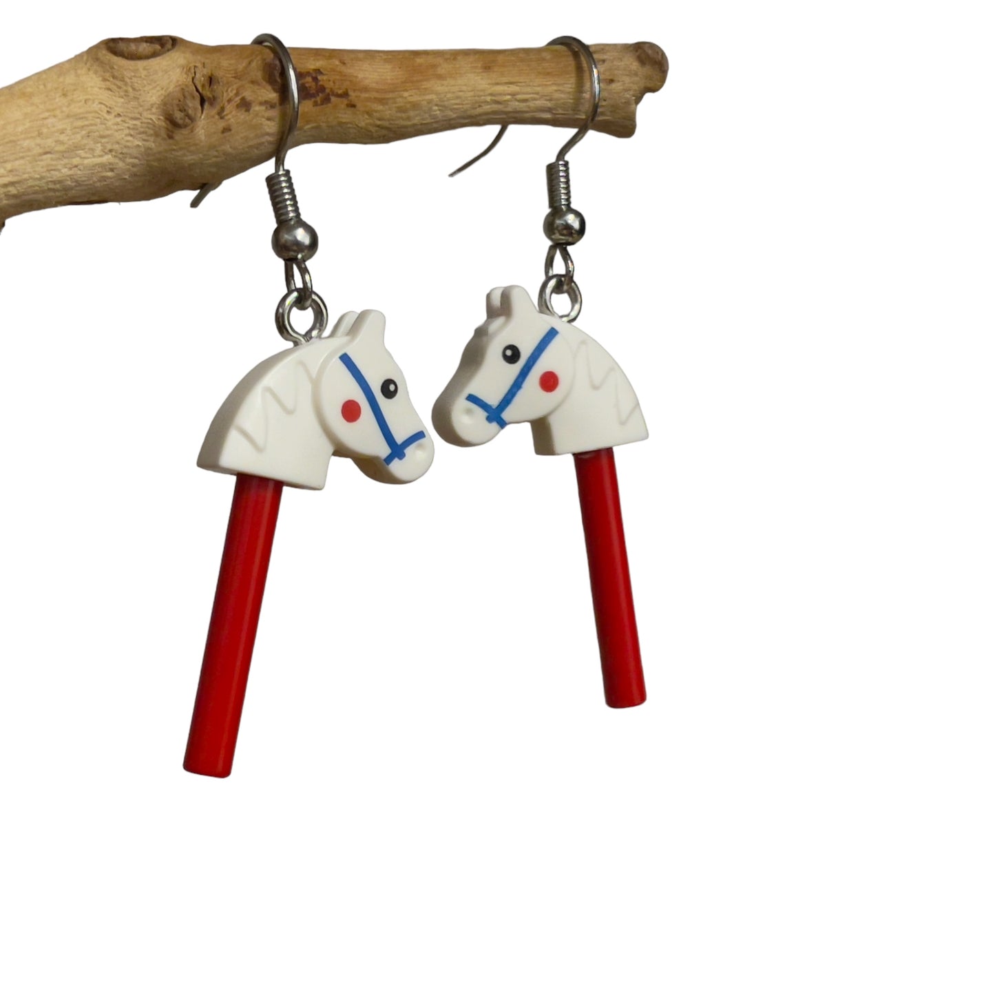 Lego Hobby Horse Earrings