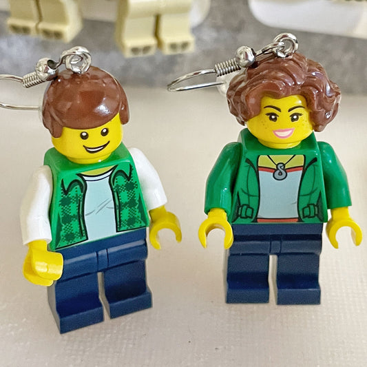 Custom Lego Minifig Earrings